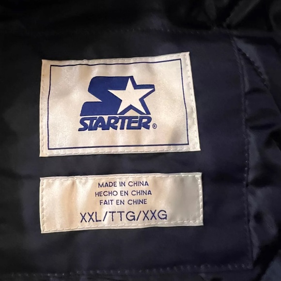 TENNESSEE TITANS 2022 Starter Hooded Full Zip BIG LOGO Jacket 2XL - Picture 8 of 9